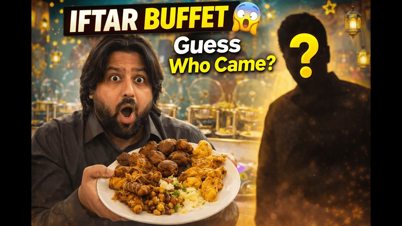 Aladien Iftar Buffet Review 😱 | Main Kis Ke Sath Gaya? Secret Guest Reveal | Faisal Gharana