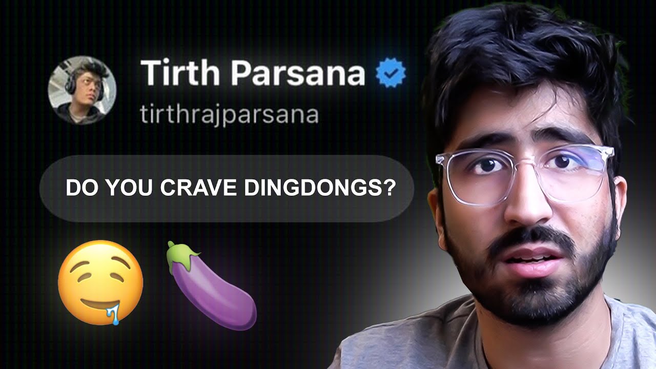 TIRTH PARSANA EXPOSED 😨⁉️