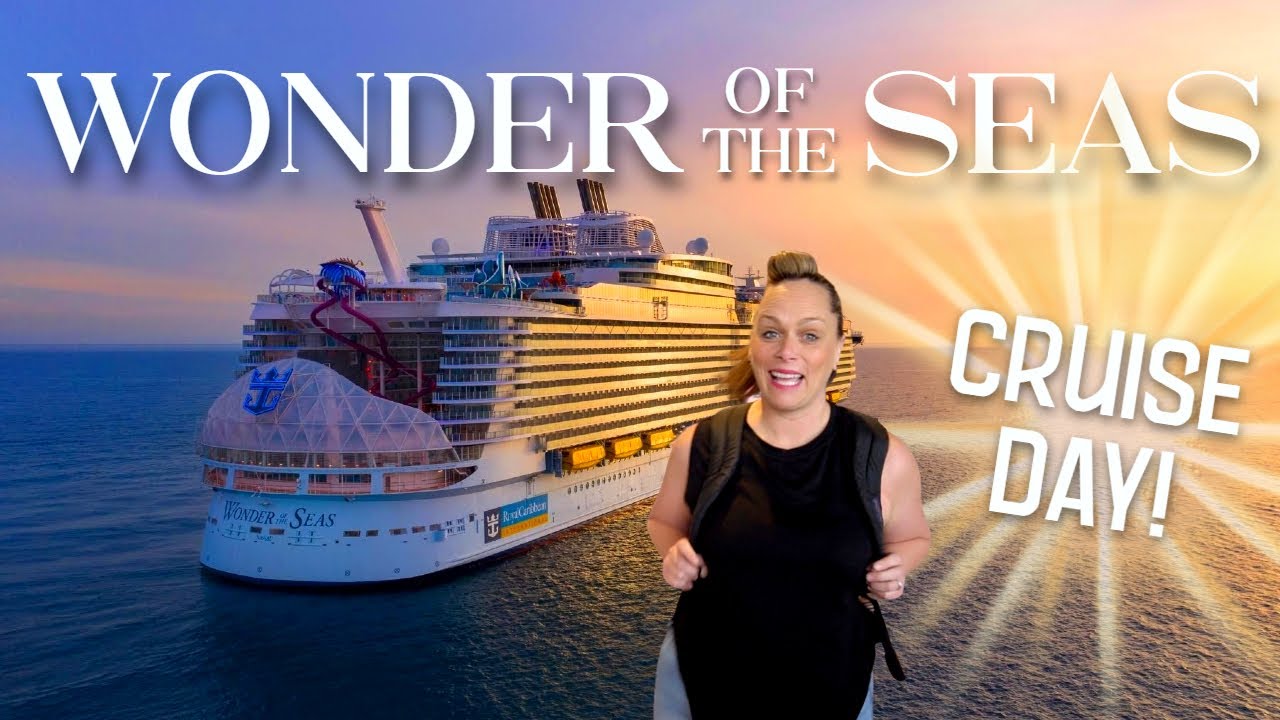 Boarding Wonder of the Seas | Side by Side Cruise