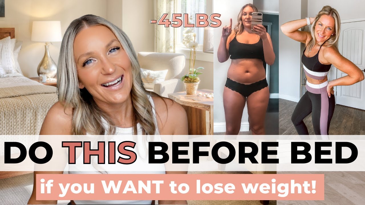 6 HEALTHY HABITS FOR WEIGHT LOSS | My *HEALTHY* nighttime routine 2024