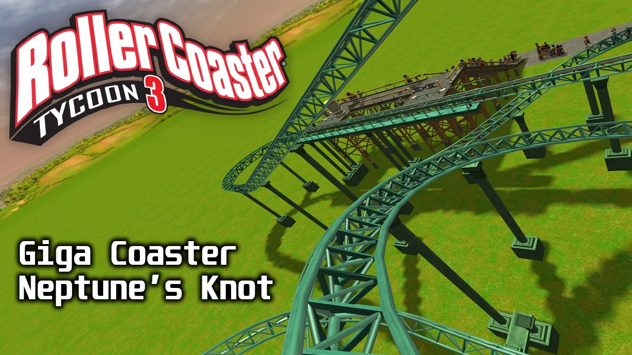 RCT3 - The Giga Coaster - Neptune's Knot