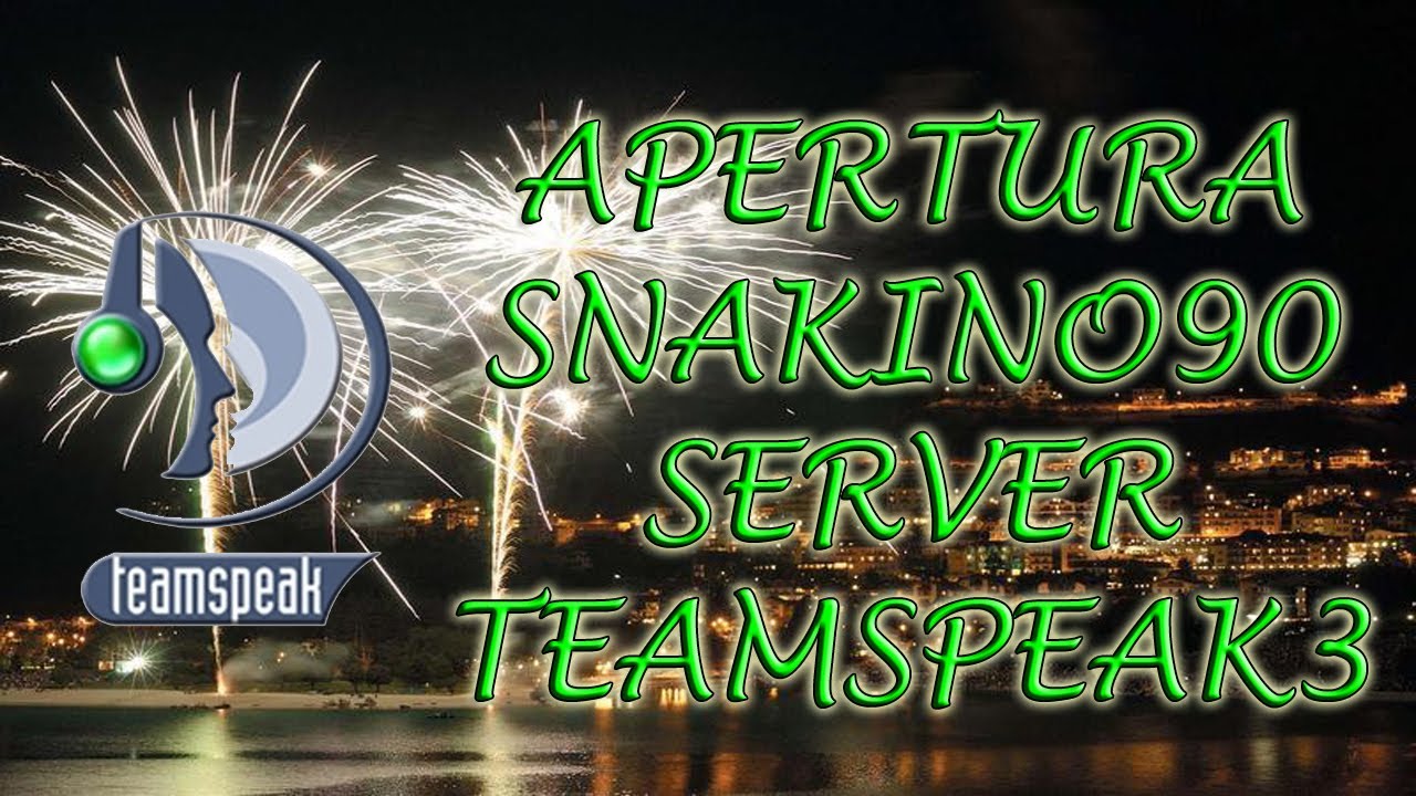 APERTURA SERVER TEAM SPEAK - Snakino90 Server [ITA] | snakino