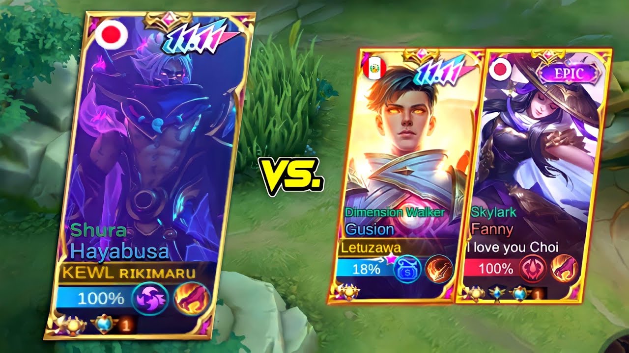 I MET FANNY GUSION GOD IN RANKED THIS IS WHAT HAPPENED | TOP GLOBAL HAYABUSA GAMEPLAY 2022