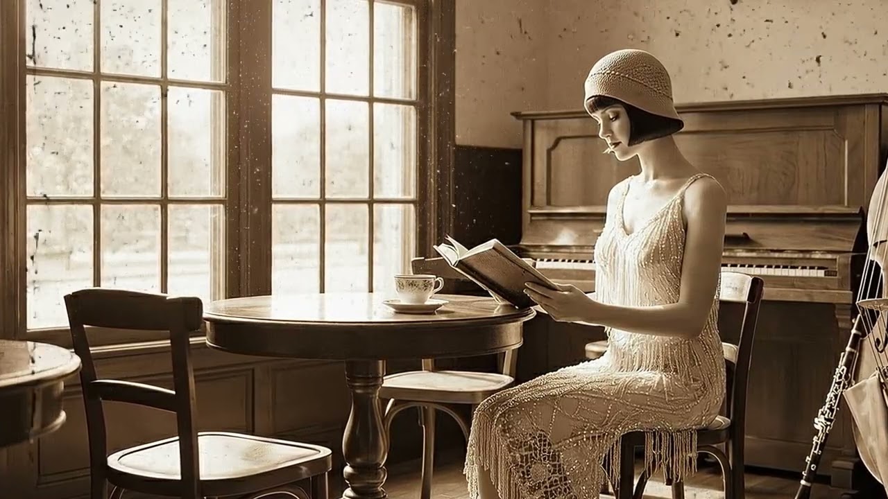 1920s café jazz I  gentle swing for quiet afternoons 📖