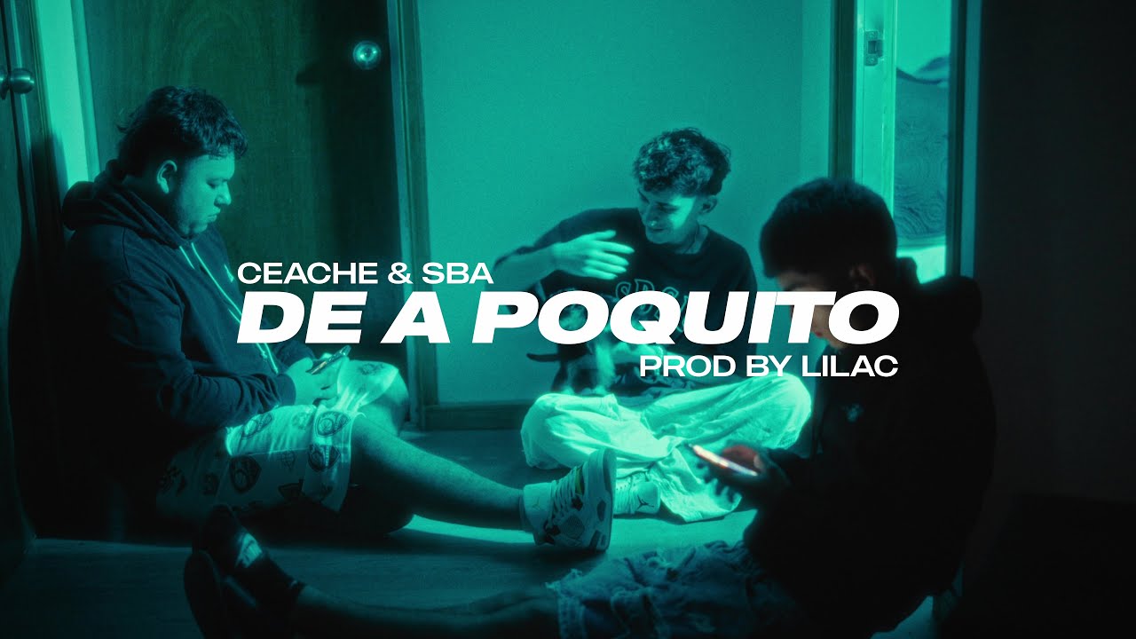 Sba, Ceache, Lilac - De a Poquito (Visualizer Oficial)