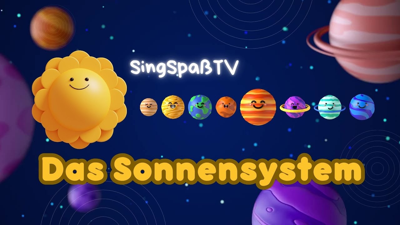 Das Sonnensystem l Planeten lernen 🚀 l Kinderlied🎶 l SingSpaßTV