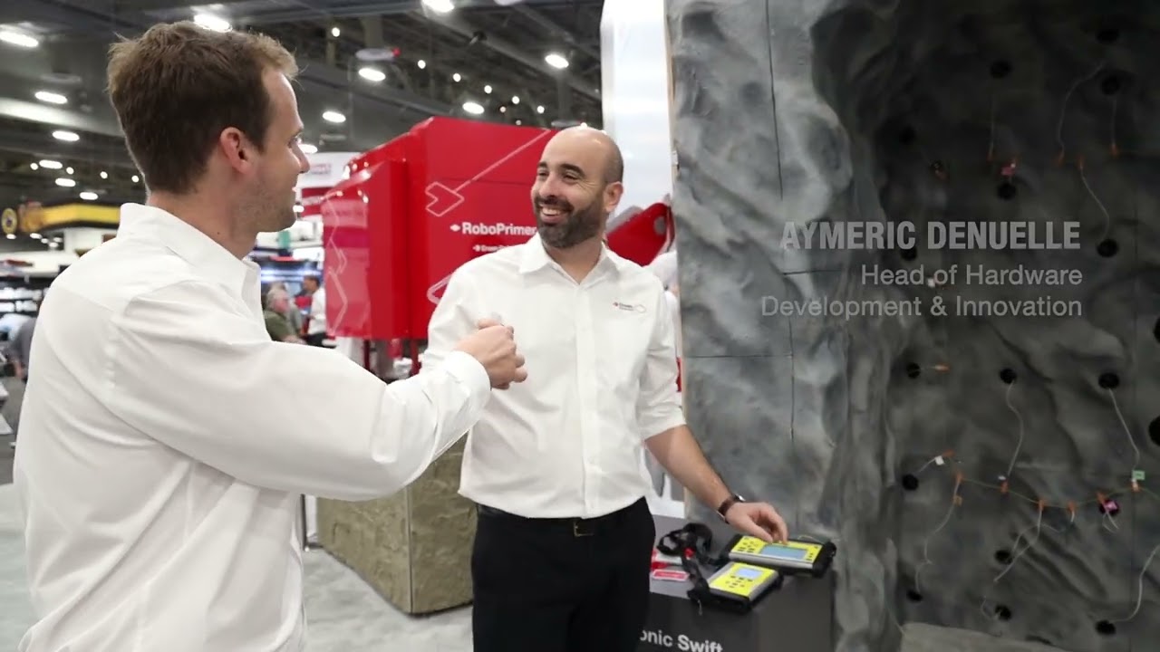 The Enaex's booth