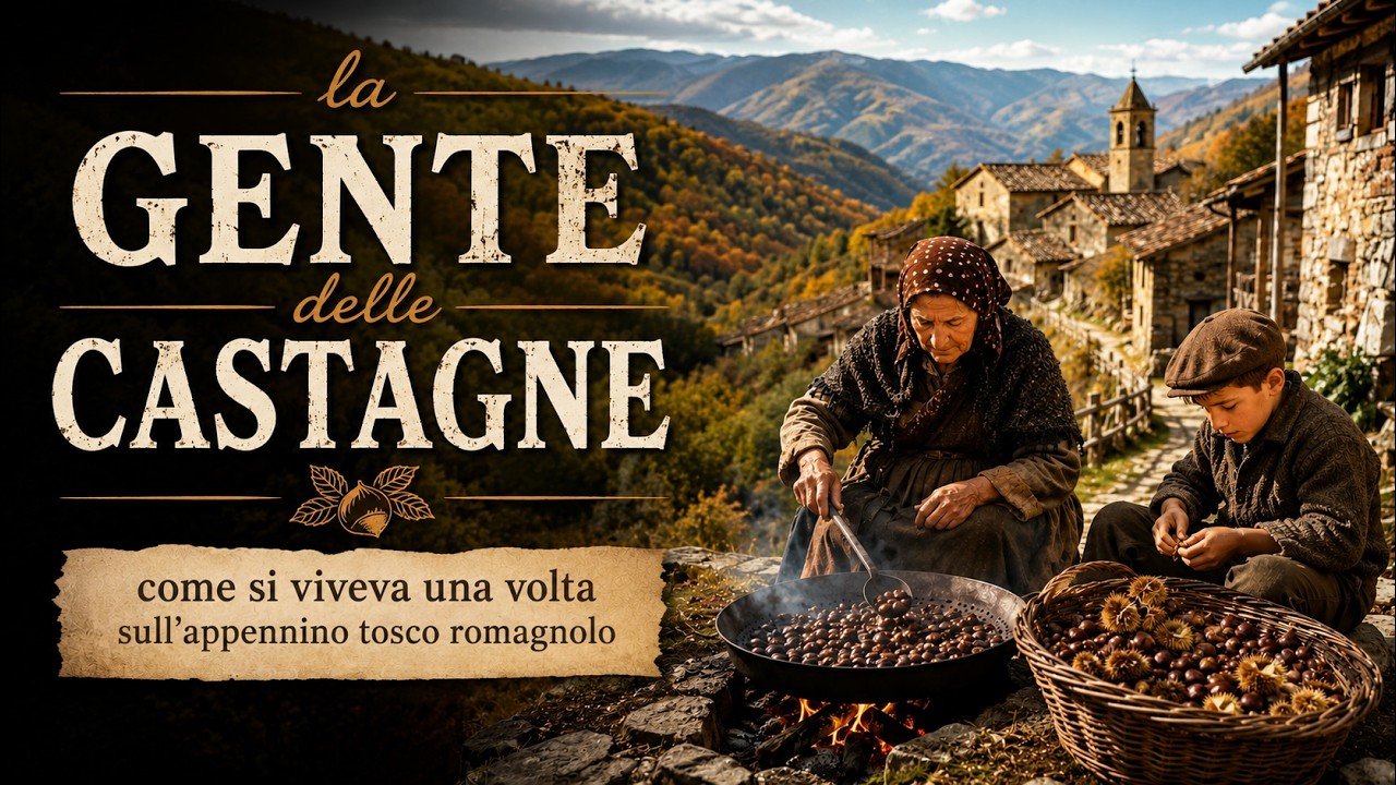 LA GENTE DELLE CASTAGNE - COME SI VIVEVA UNA VOLTA