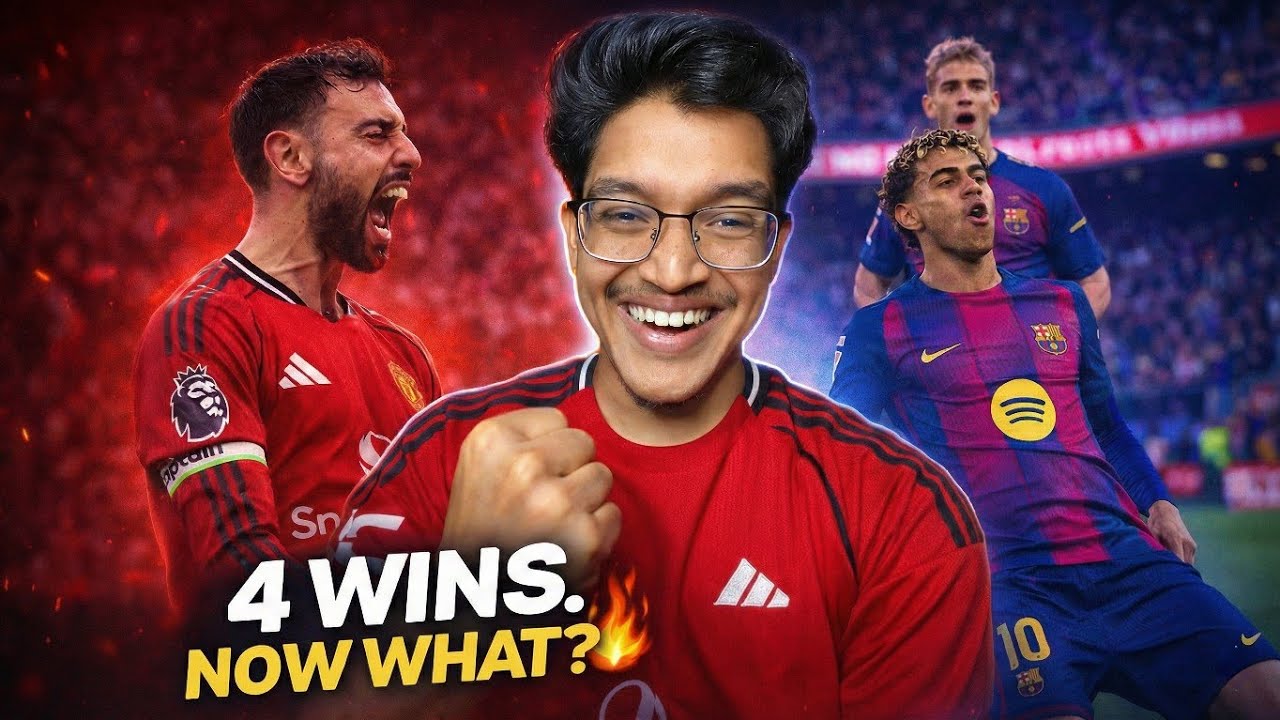 Man United back to back 4 wins 🔥 | Barca quietly winning too…