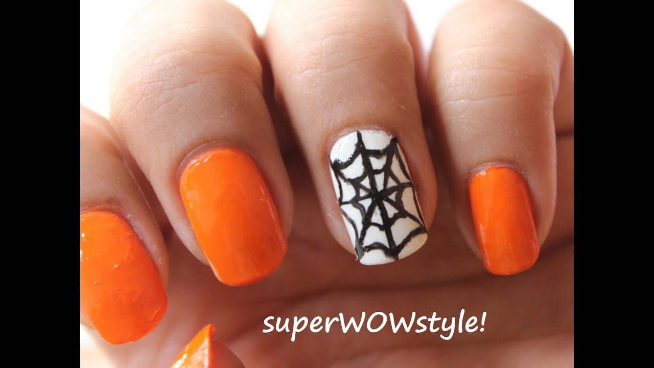 Halloween Nail Art ❤ Halloween Nails Polish Designs for Kids