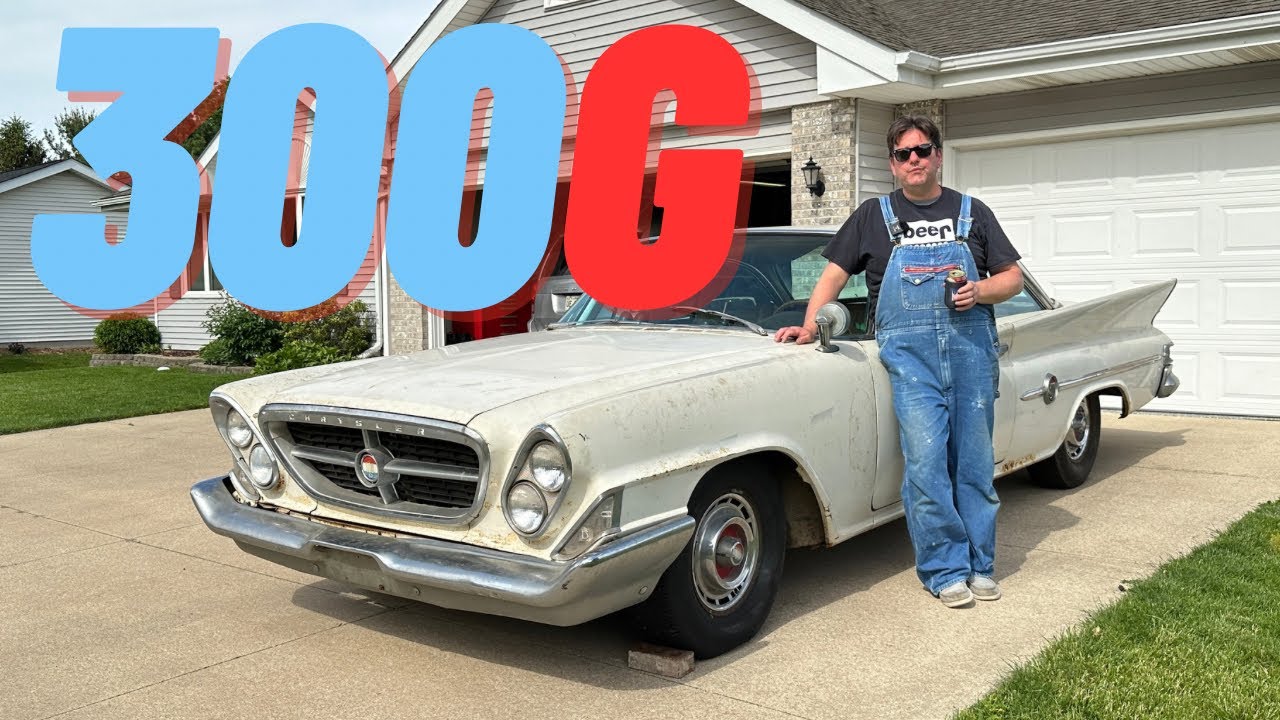 WE BOUGHT A 1961 CHRYSLER 300G !!!