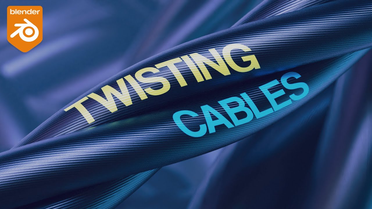 Twisting Cables | Blender Geometry Nodes Tutorial