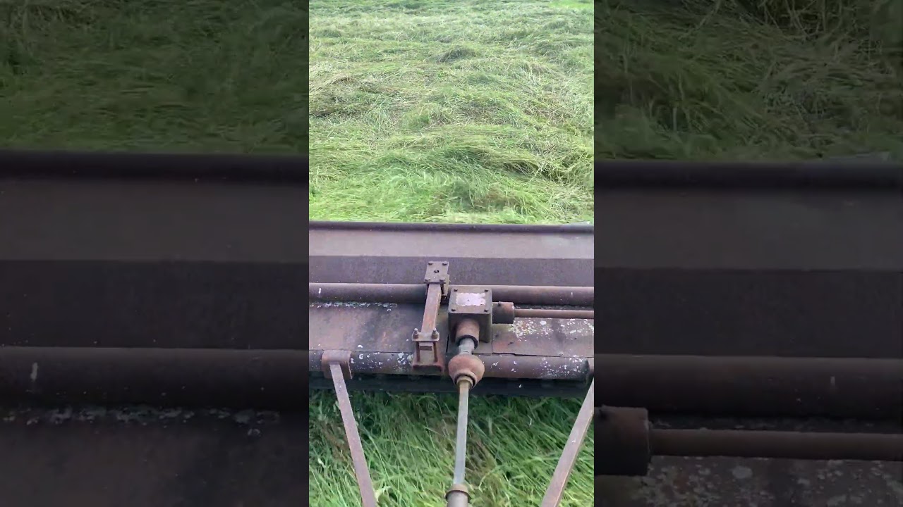 Anyone Still Using A Hay Conditioner???? #shorts #newholland #shortsvideo #hay