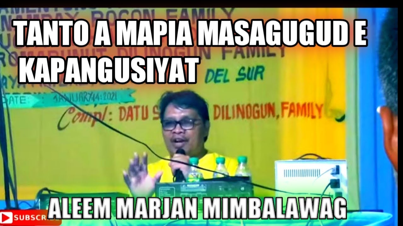 ALEEM MARJAN MIMBALAWAG NEW MARANAO WASIYAT 2021🤟