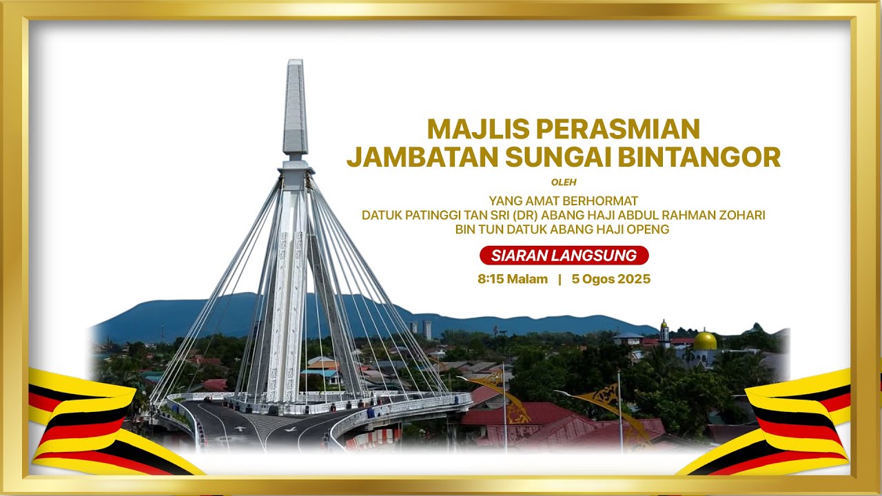 [LANGSUNG] Majlis Perasmian Jambatan Sungai Bintangor