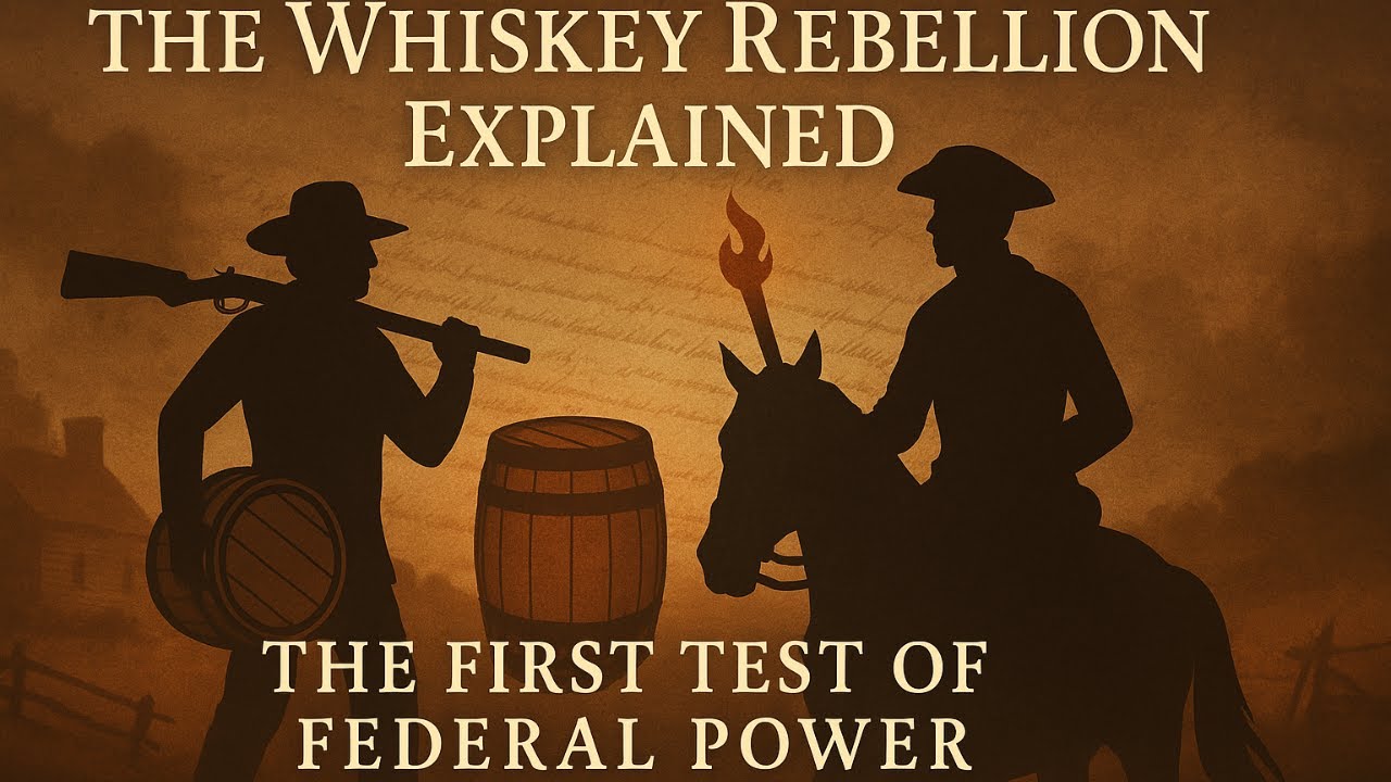 The Whiskey Rebellion Explained: The First Test of Federal Power | 3-Minute History Breakdown