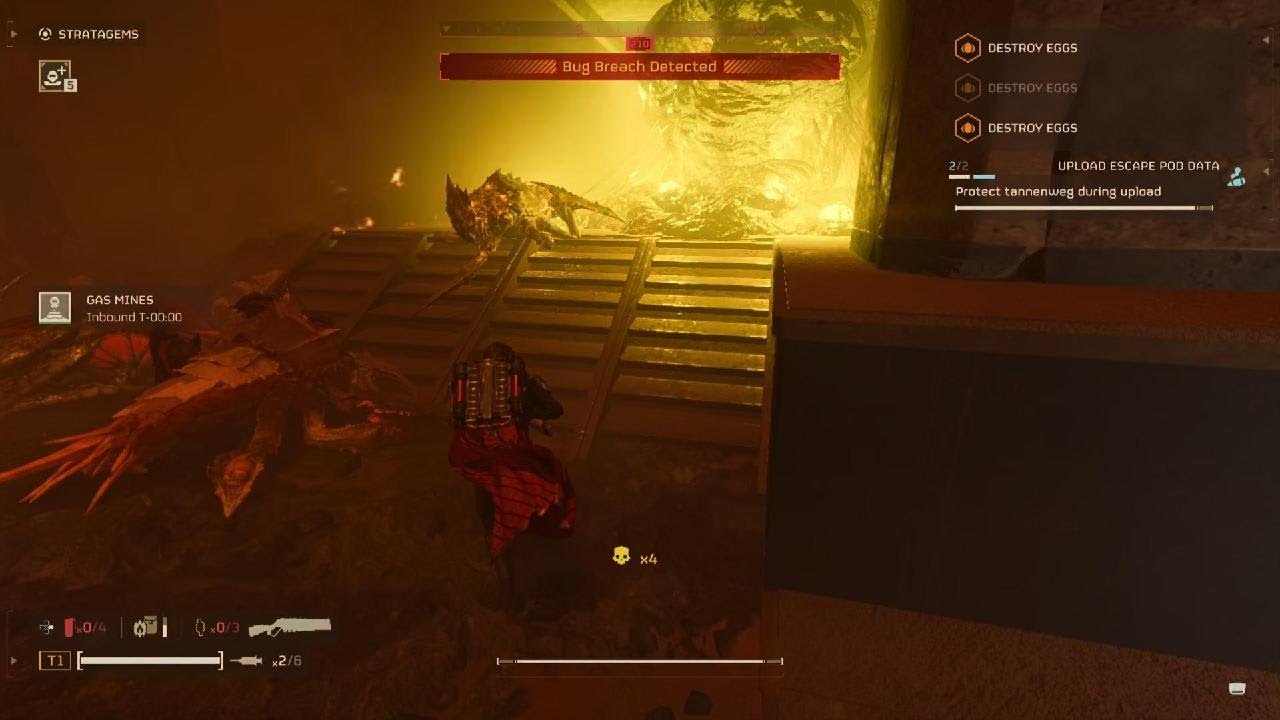HELLDIVERS 2 attack on polaris prime /bugs /solo super-helldive