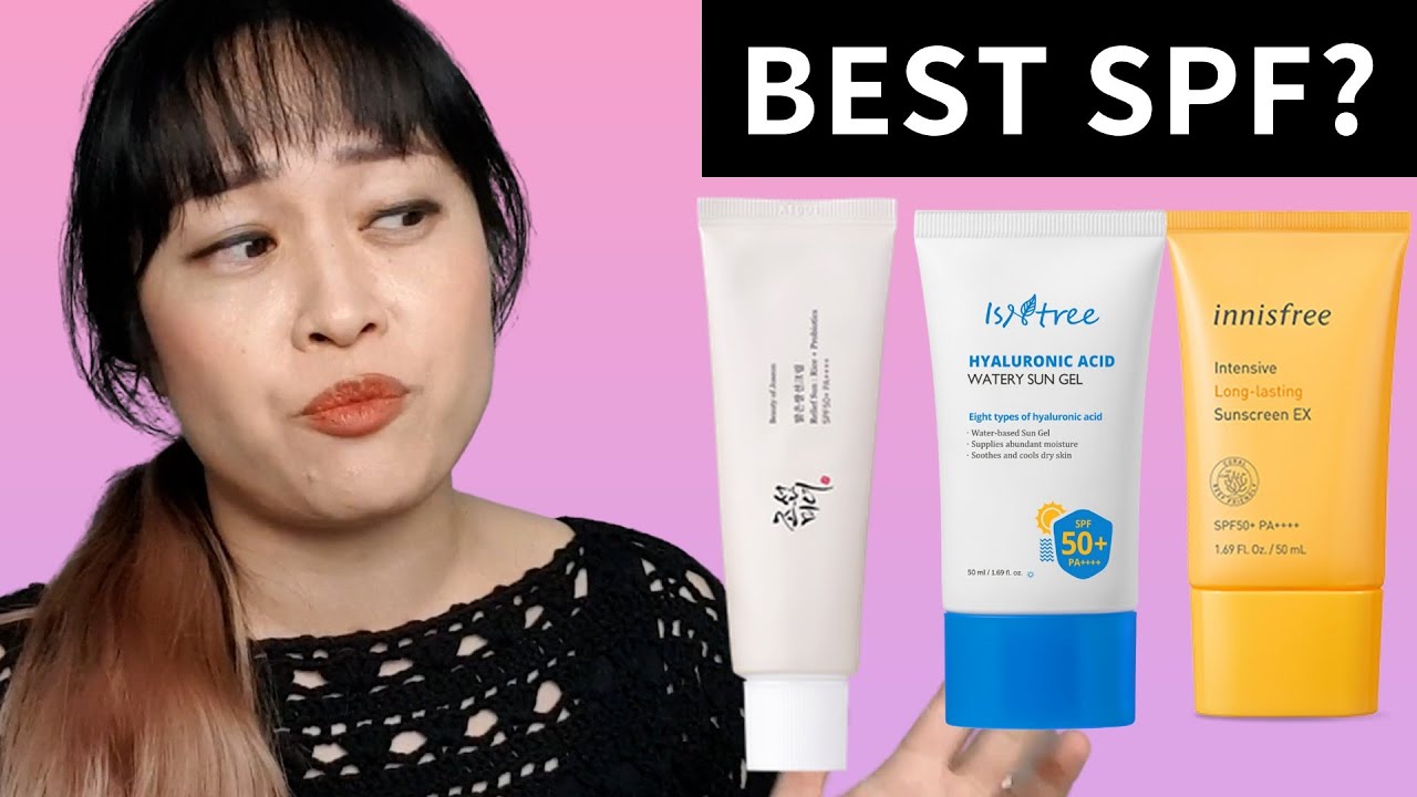 Reviewing Korean Sunscreens! Isntree, Beauty of Joseon, Innisfree, Mary & May (AD)
