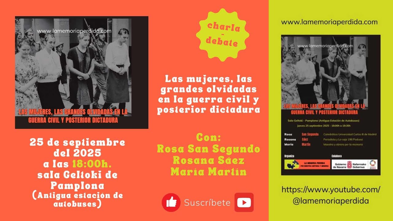 Las mujeres, las grandes olvidadas en la guerra civil y posterior dictadura