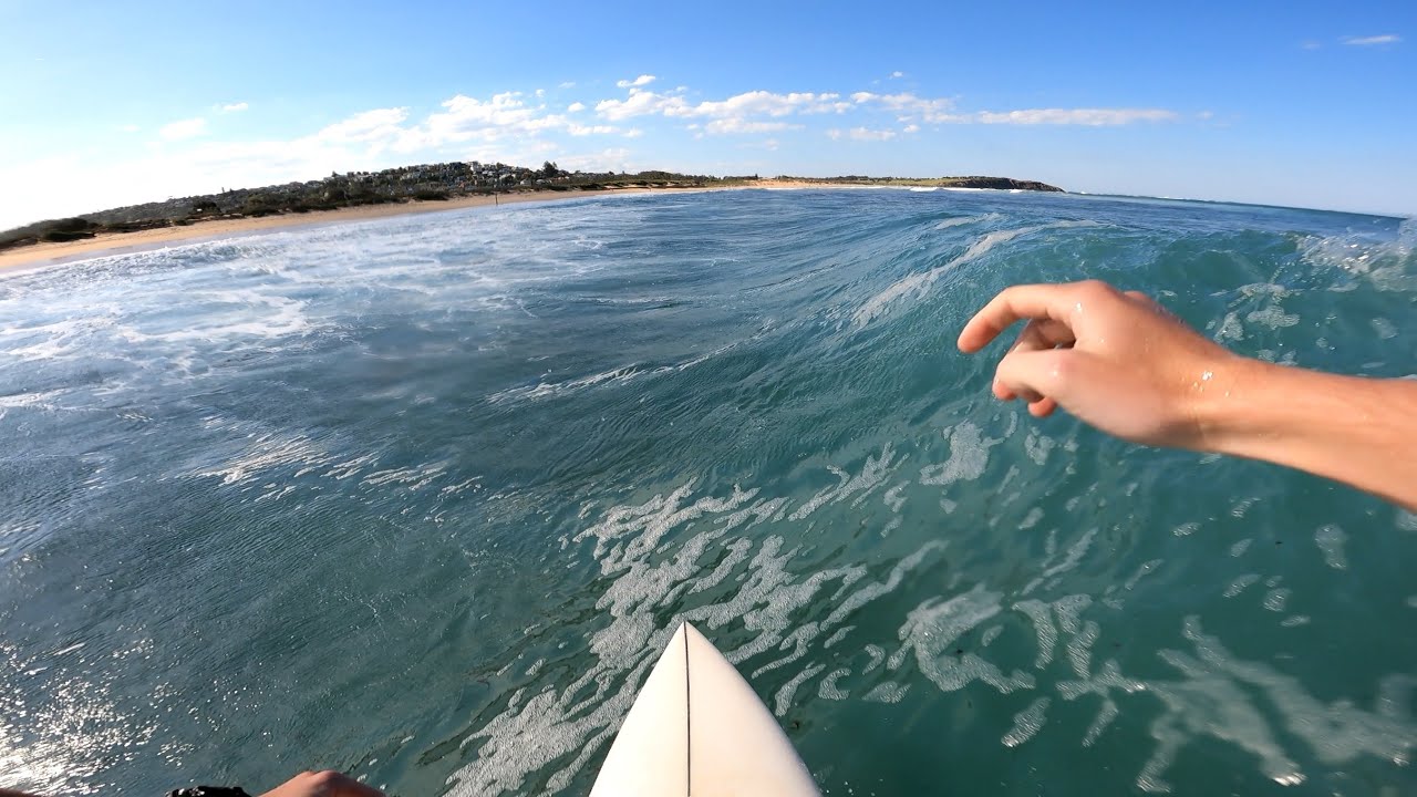 SURFING THE BEST WAVES OF MY LIFE  - RAW POV in 4K