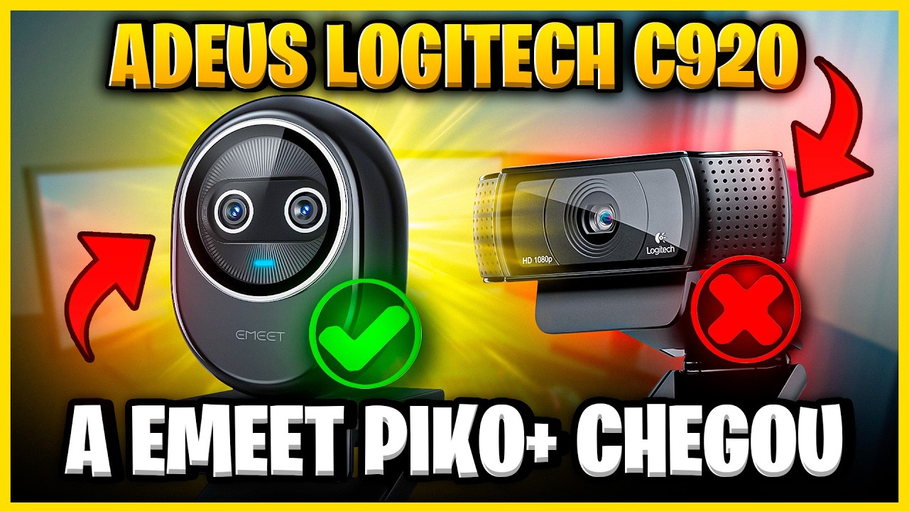 Voc&ecirc; Est&aacute; Usando A Webcam Errada? Descubra Por Que A Emeet Piko+ &Eacute; A Melhor Op&ccedil;&atilde;o!