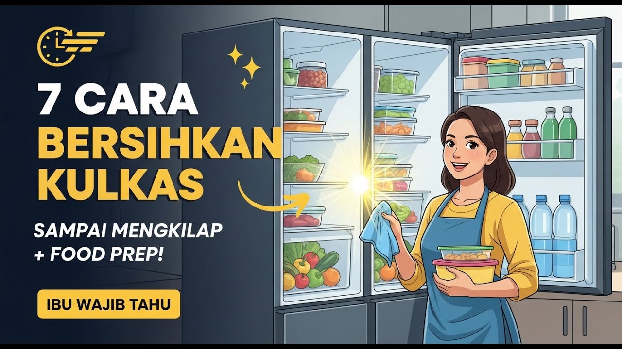 7 Cara Membersihkan Kulkas Sampai Mengkilap dan Food Prep.