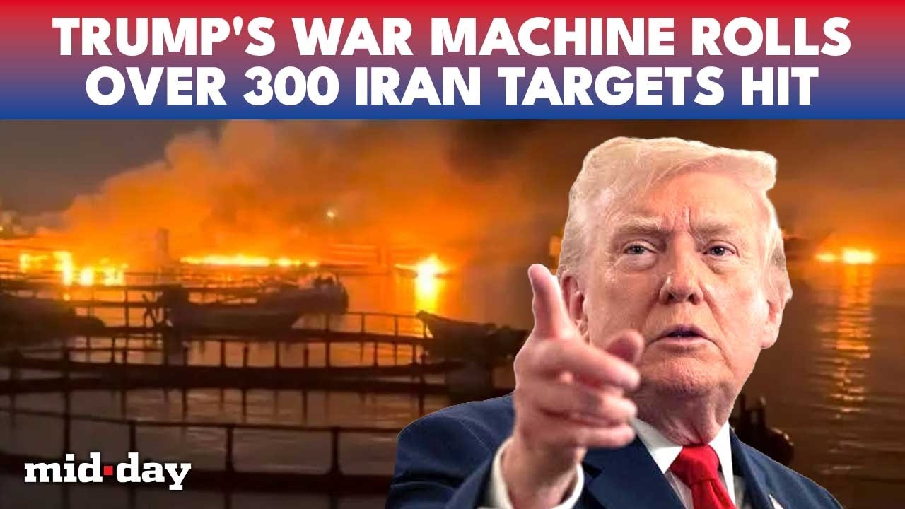 US Rains FIRE on Iran | Third Wave Targets 300+ Military Sites After Hormuz Blockade Escalation