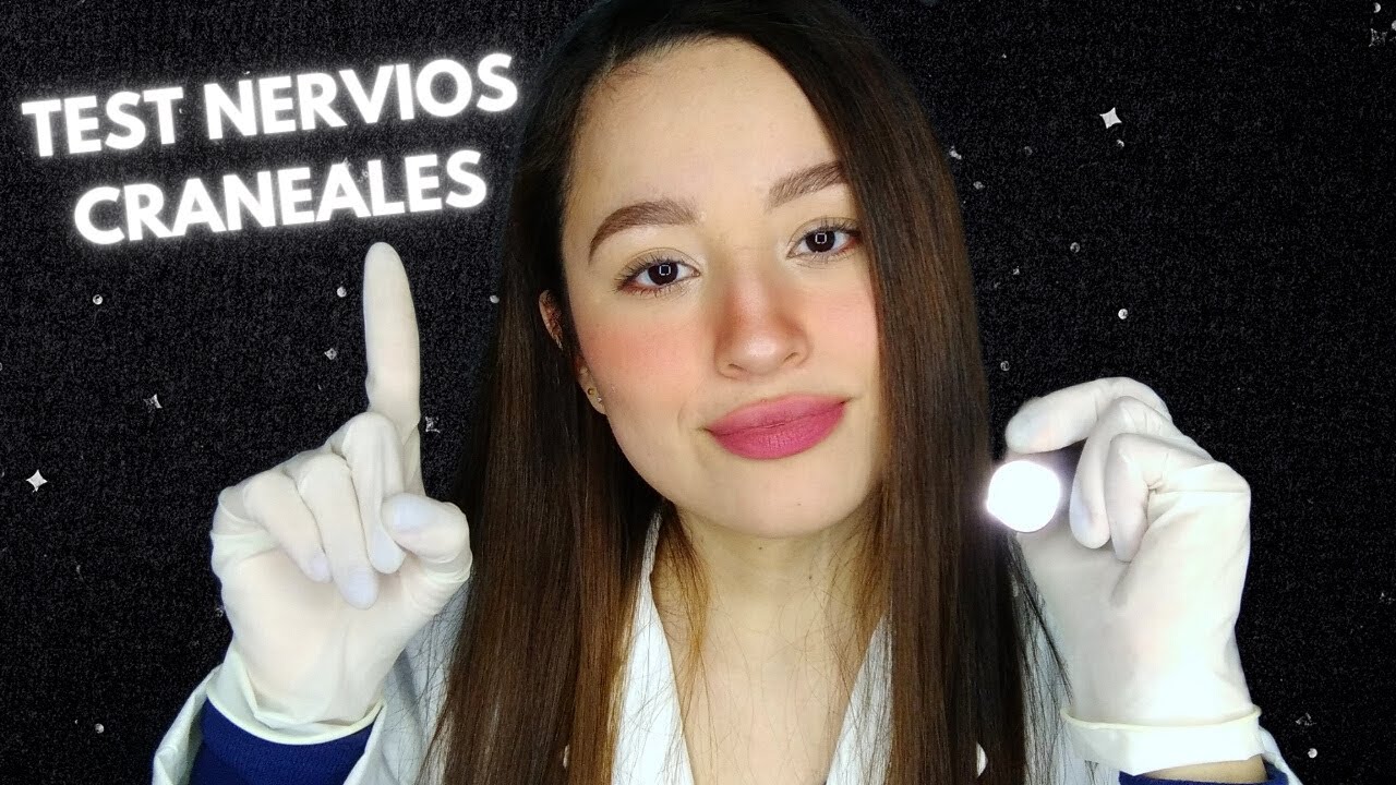 ASMR Español | EXAMEN DE NERVIOS CRANEALES | ROLEPLAY