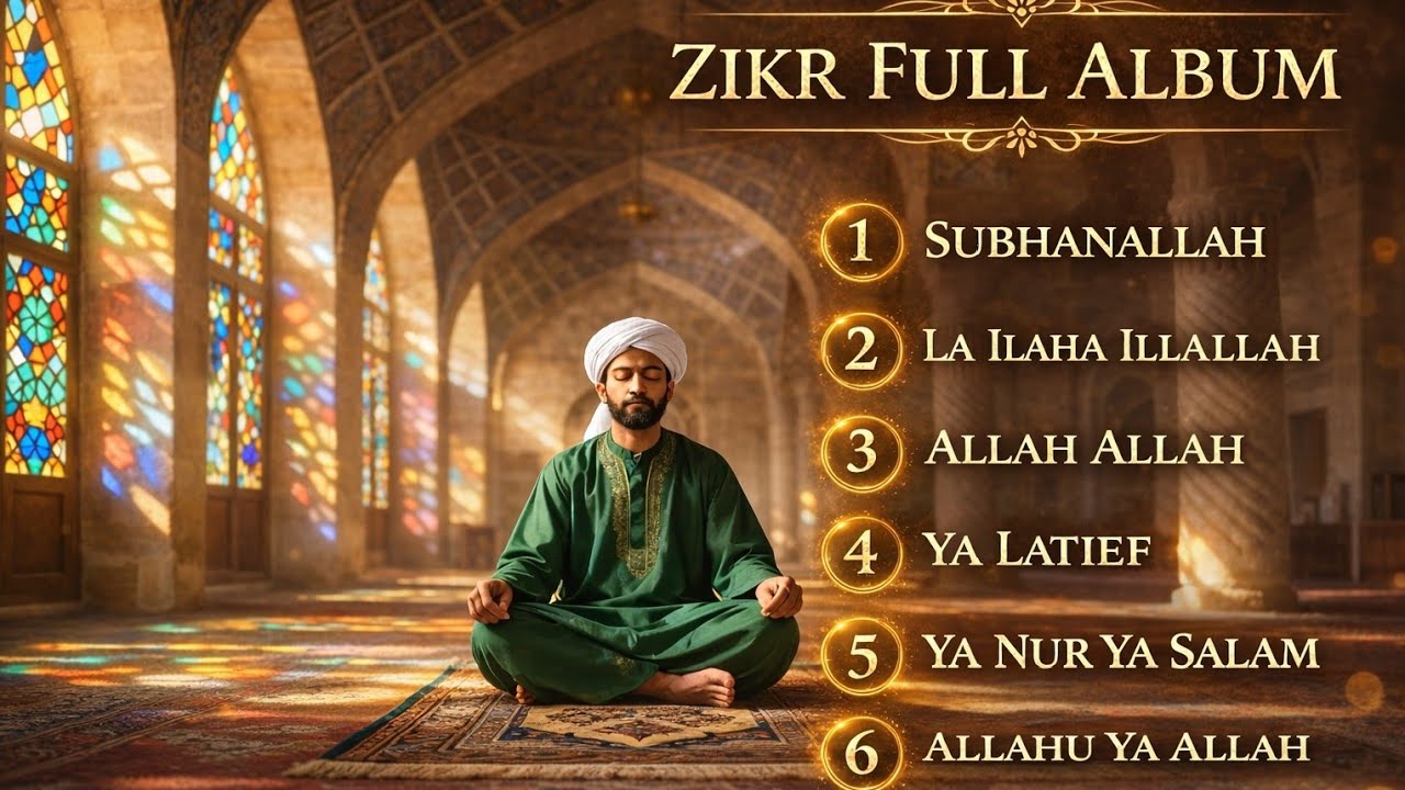 Most Powerful Islamic Dhikr Playlist | Peace, Healing & Spiritual Calm