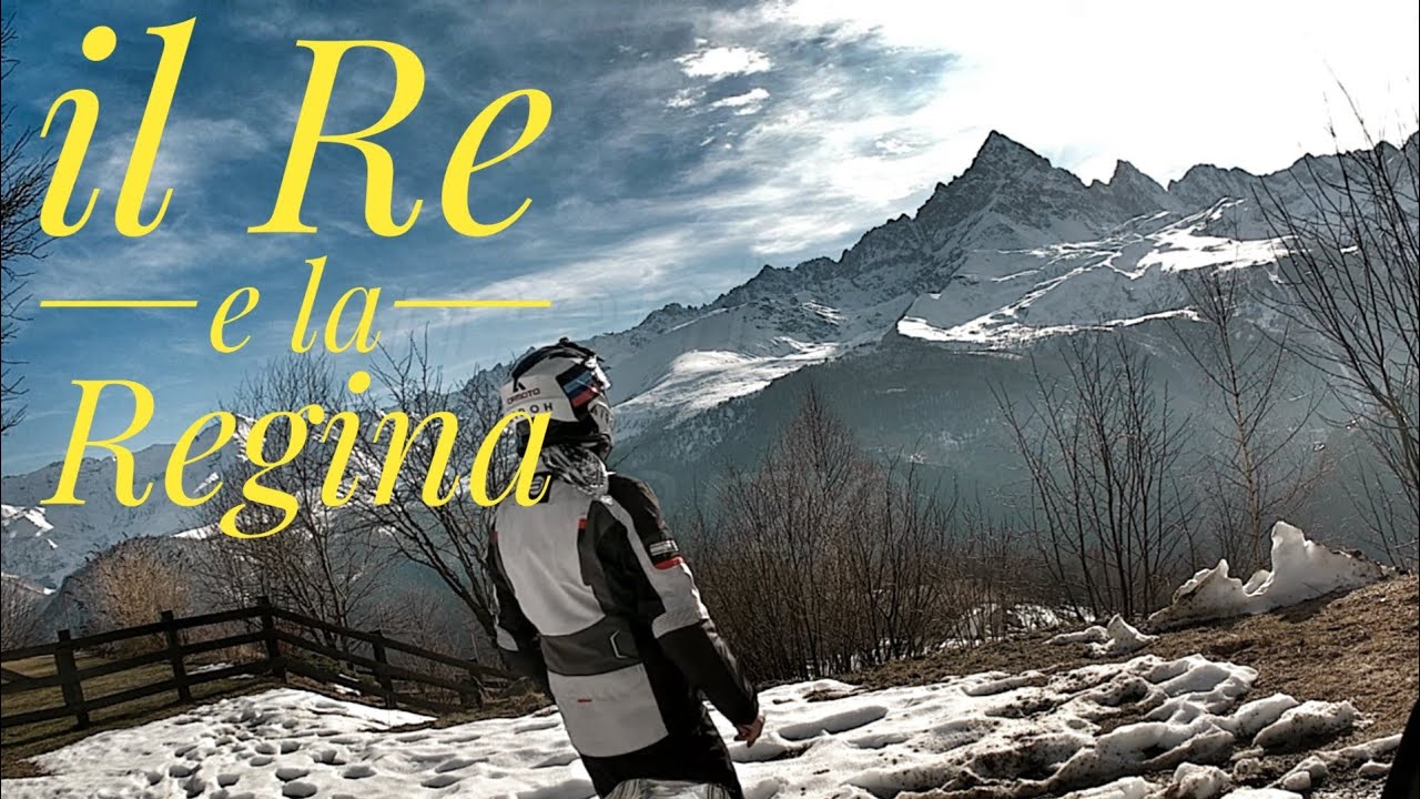 Pian della Regina con un panorama innevato sul Monviso