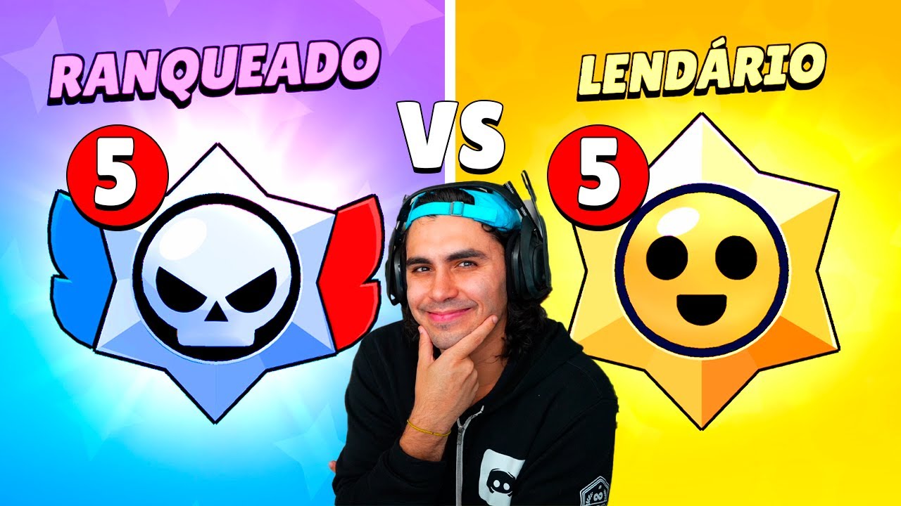 STAR DROP RANKEADO vs LENDÁRIO... Brawl Stars