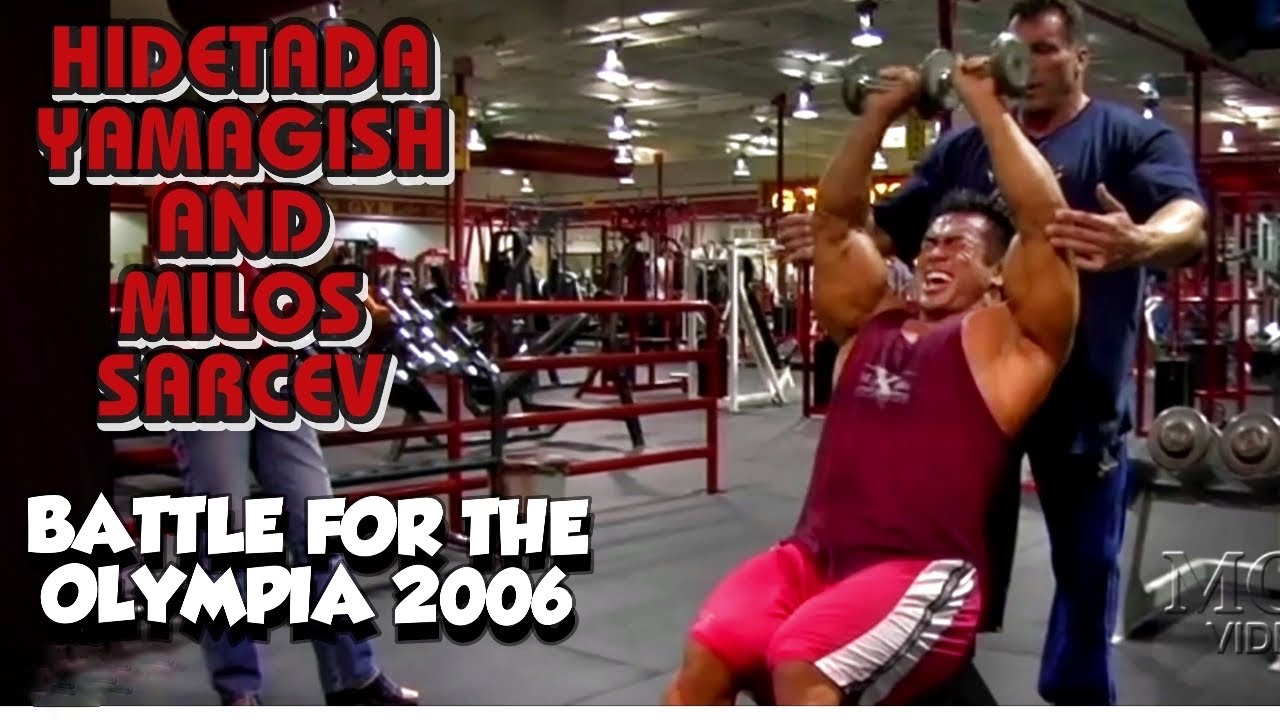 Hidetada Yamagishi Shoulder Workout |  Battle For The Olympia 2006 Gold’s Gym Las Vegas Milos Sarcev
