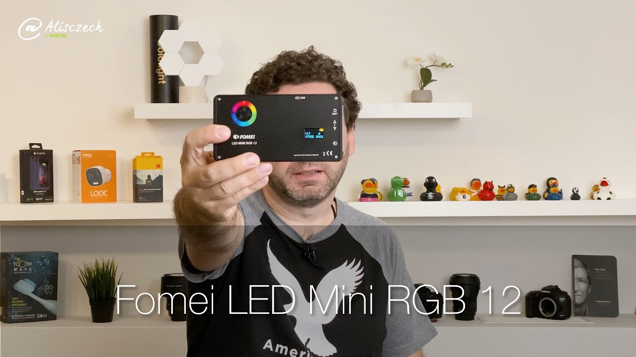Šikovné mobilní světlo Fomei LED Mini RGB12 v praxi [4K] (Alisczech vol. 309)