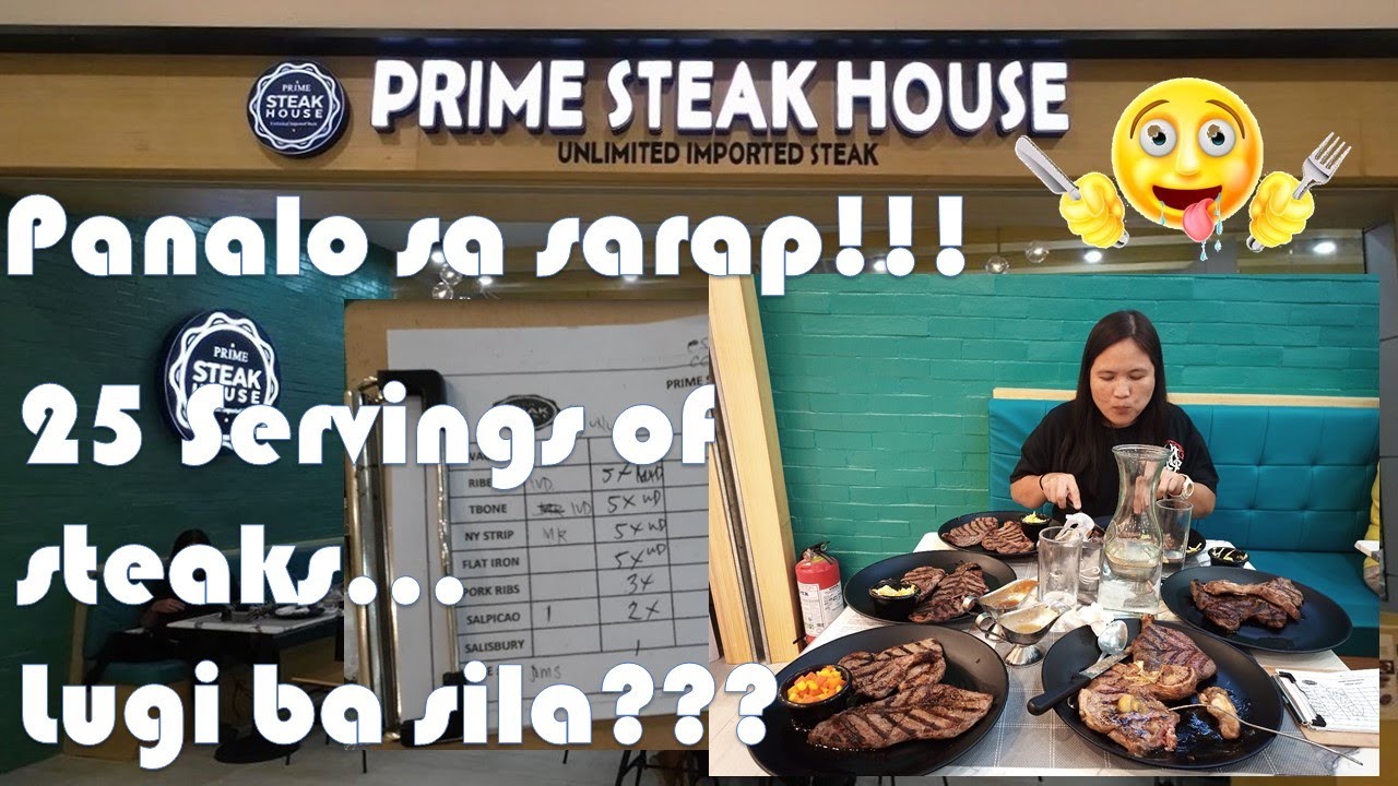 Prime Steak House | SM Sta. Rosa Laguna | 25 Servings | UNLI SERVING
