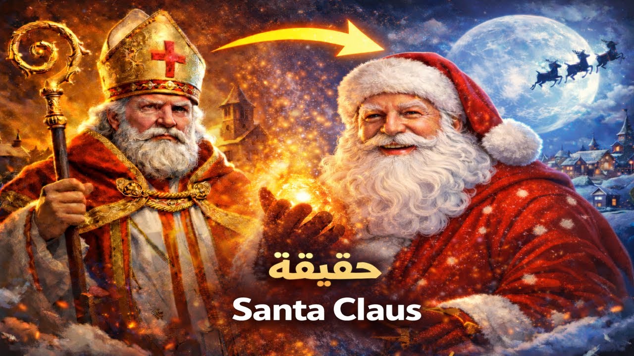 من هو سانتا كلوز الحقيقي؟ القصة التي لم يخبرك بها أحد 🎅