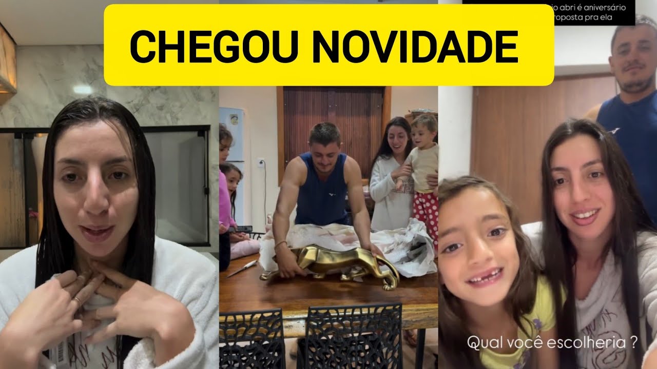 SARA KELLEN COMPROU UMA PANTERA PRA COLOCAR NO QUARTO 