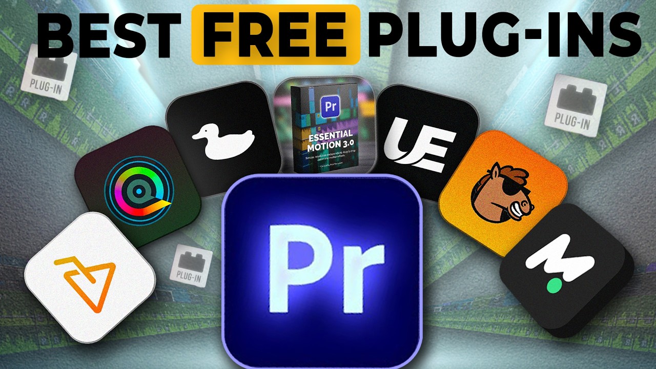 top 7 free plugins that will save you time in premiere pro 2025