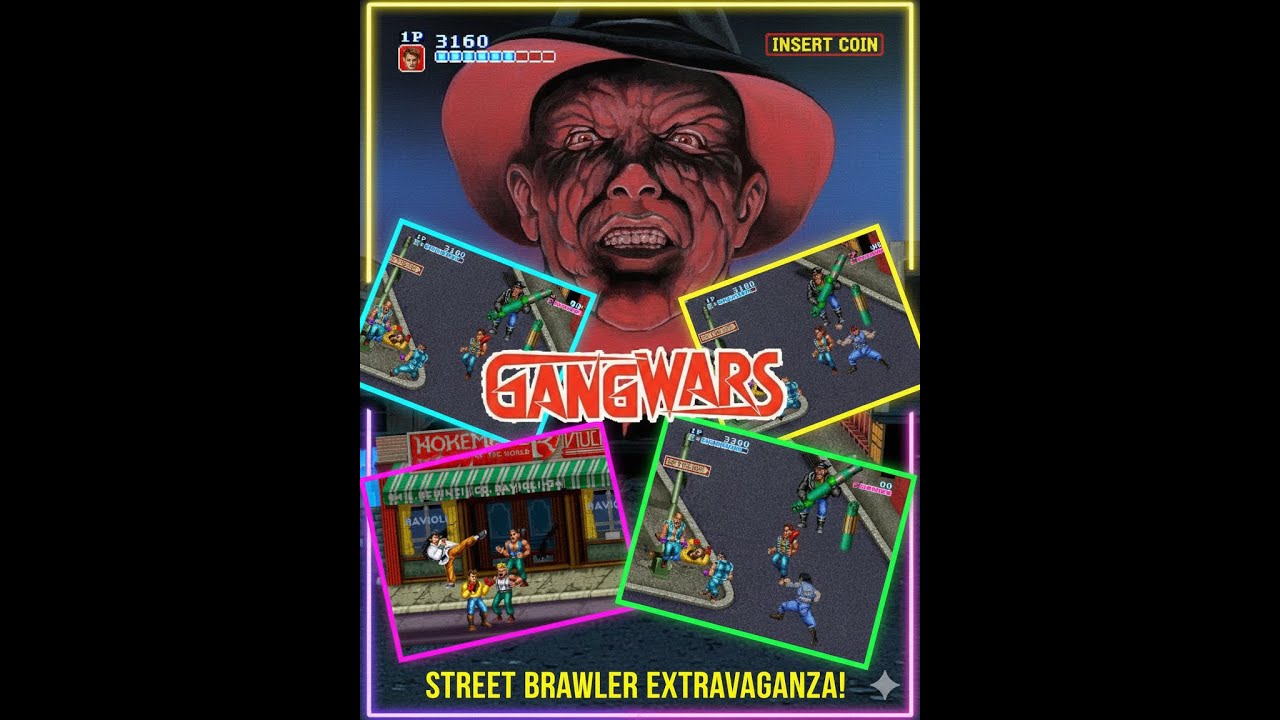 Gang Wars (1989) beat 'em up Alpha Denshi/SNK