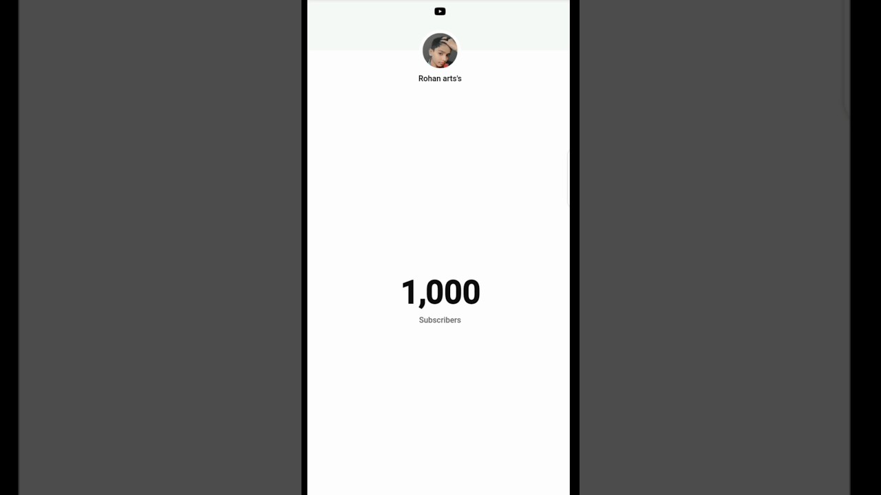 thank you so much 1K 🥰 subscribers family ☺️ || Rohan arts's || thank you so much