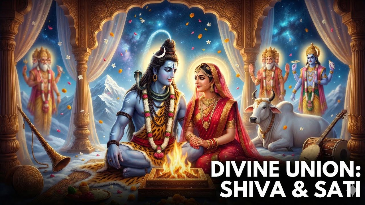 Shiv Sati Vivah Rap 💍 | Divine Wedding of Mahadev | Mythological Love Song 🔱