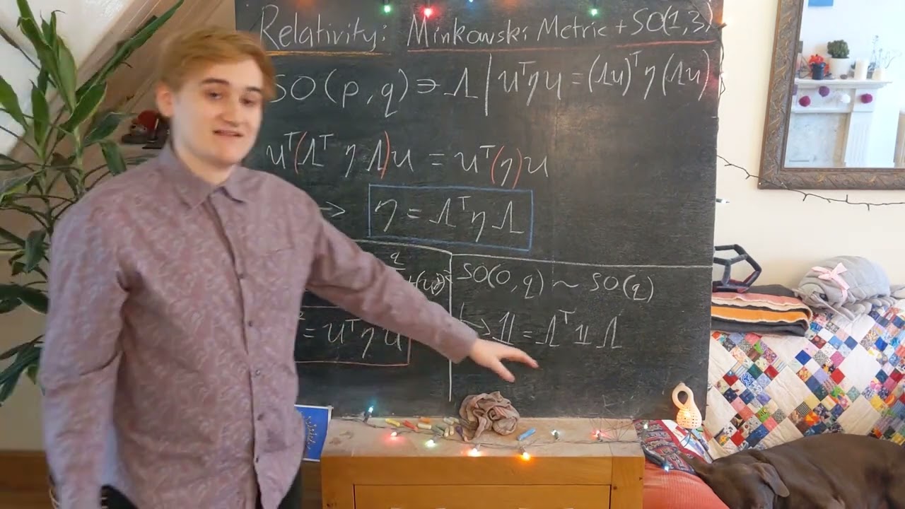 Relativity #29.3 - Pseudo Orthogonal Groups and Indefinite Quadratic Forms