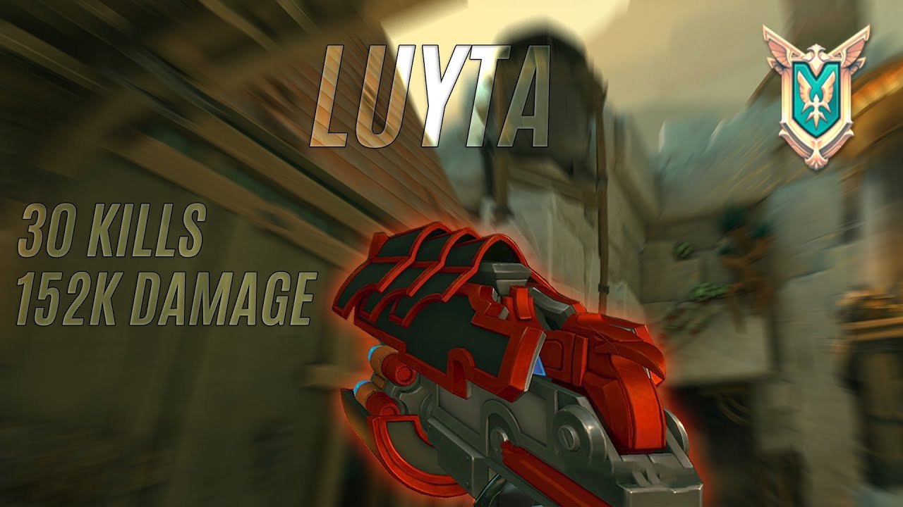 Łuyta Khan 30 KILLS 152K DAMAGE (Master) STORM OF BULLETS ! Paladins Competitive