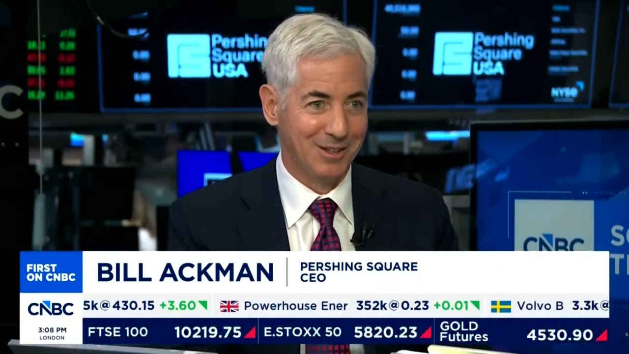 Билл Акман, IPO Pershing Square, 29 апреля 2026 г., понедельник