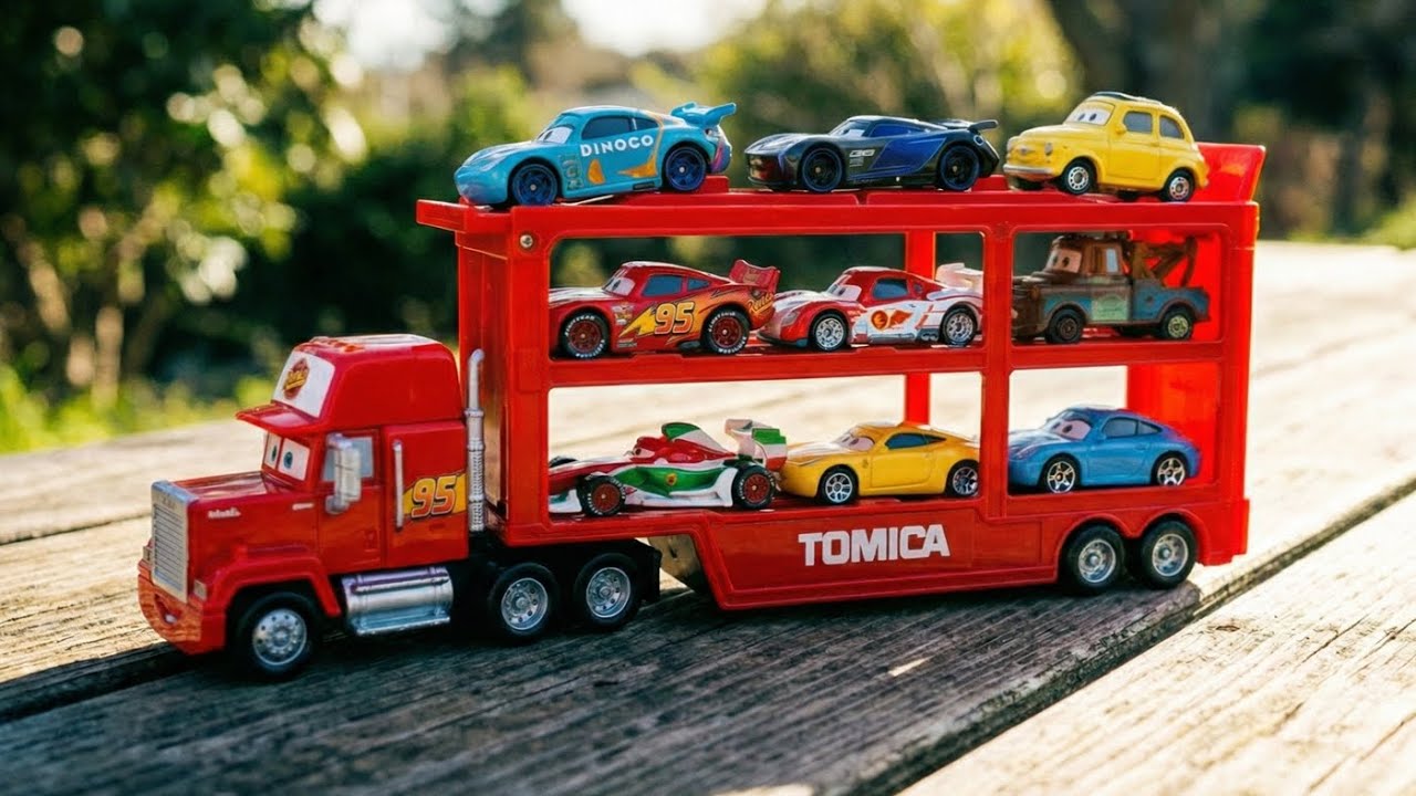 Lot of Disney Pixar Cars Unboxing Review | Lightning McQueen Bubble RC Cars |Car toys truck toys asm