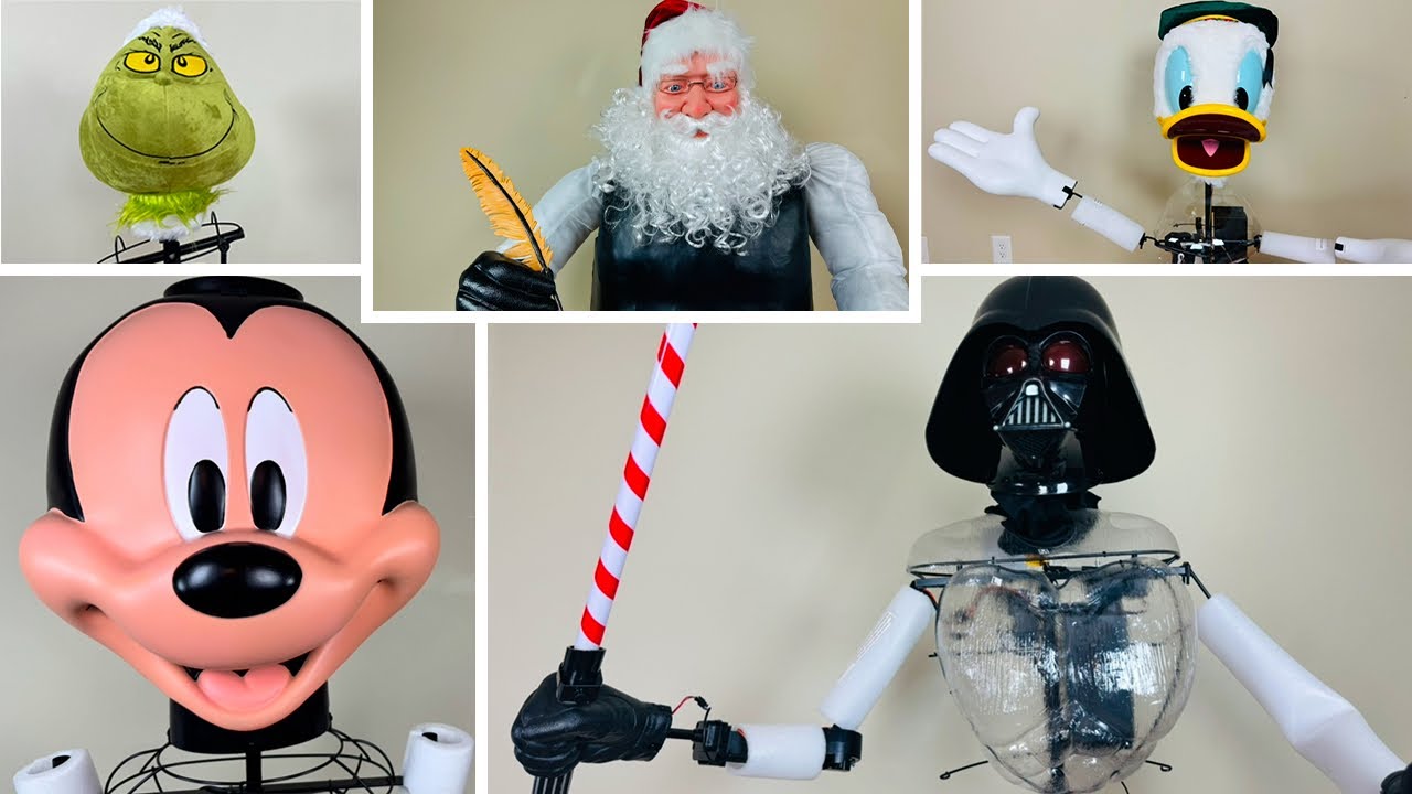 Animatronic Mechanism Compilation 2024 Christmas
