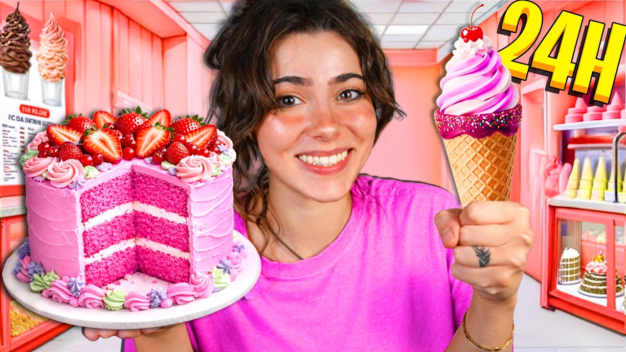 HO MANGIATO SOLO CIBO ROSA PER 24H