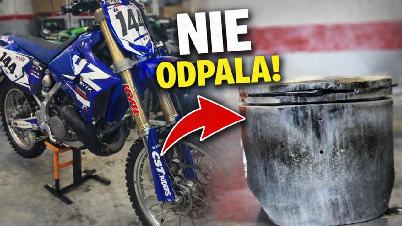 Yamaha YZ 125 zjadła tłoka i straciła kompresje... 😱 CO BYŁO PROBLEMEM ?