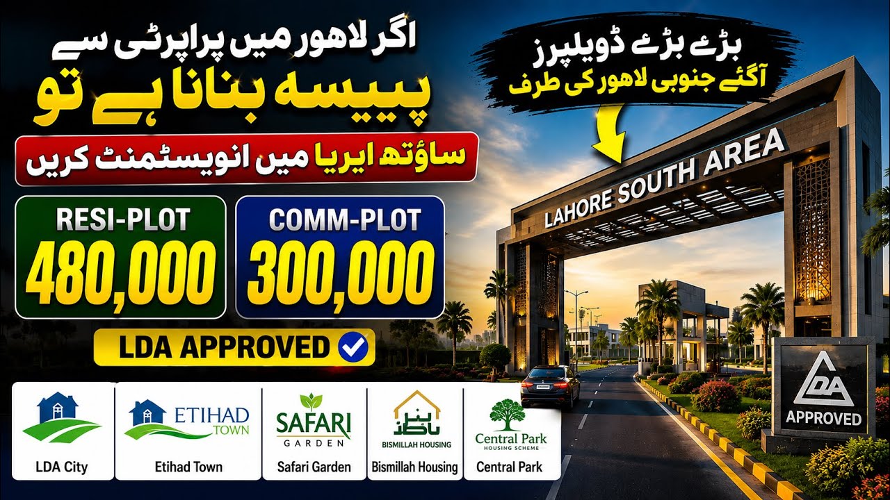 South Lahore Real Estate Boom Starts Now | Chenab Sector Safari Garden &ndash; Best Property In Lahore