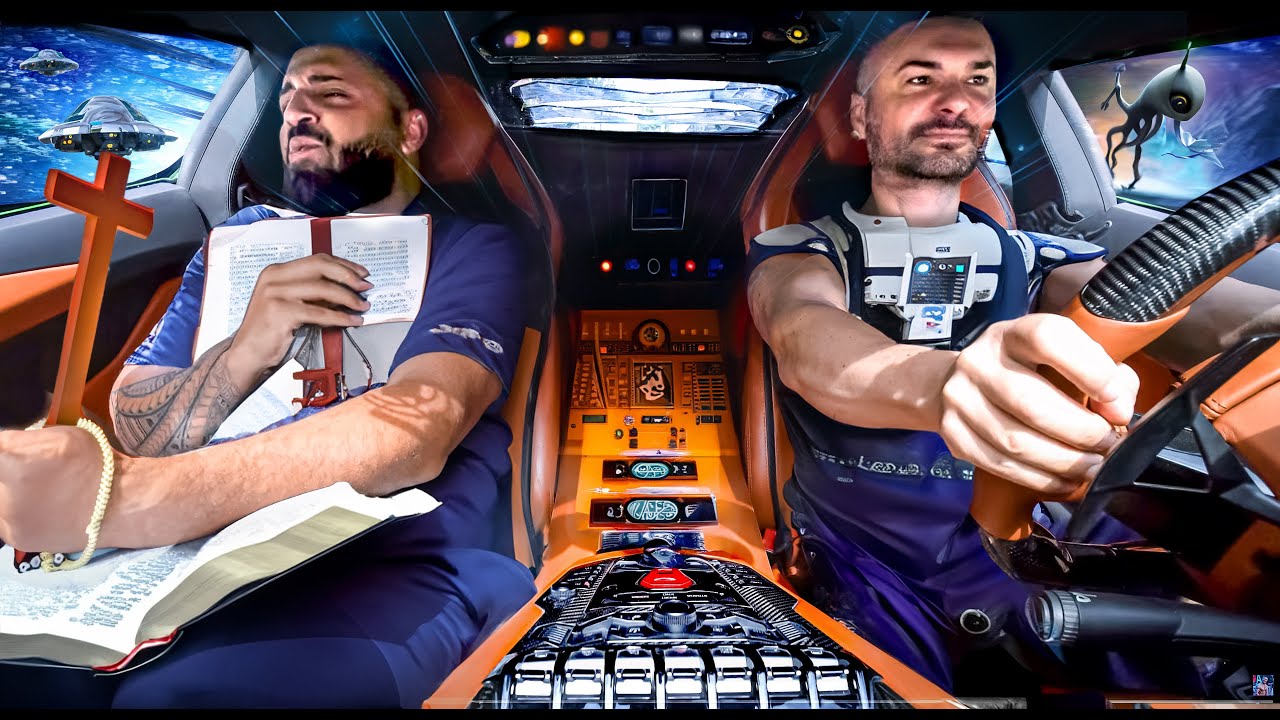 Bagheera în Lambo. Prima oară într-un supercar.