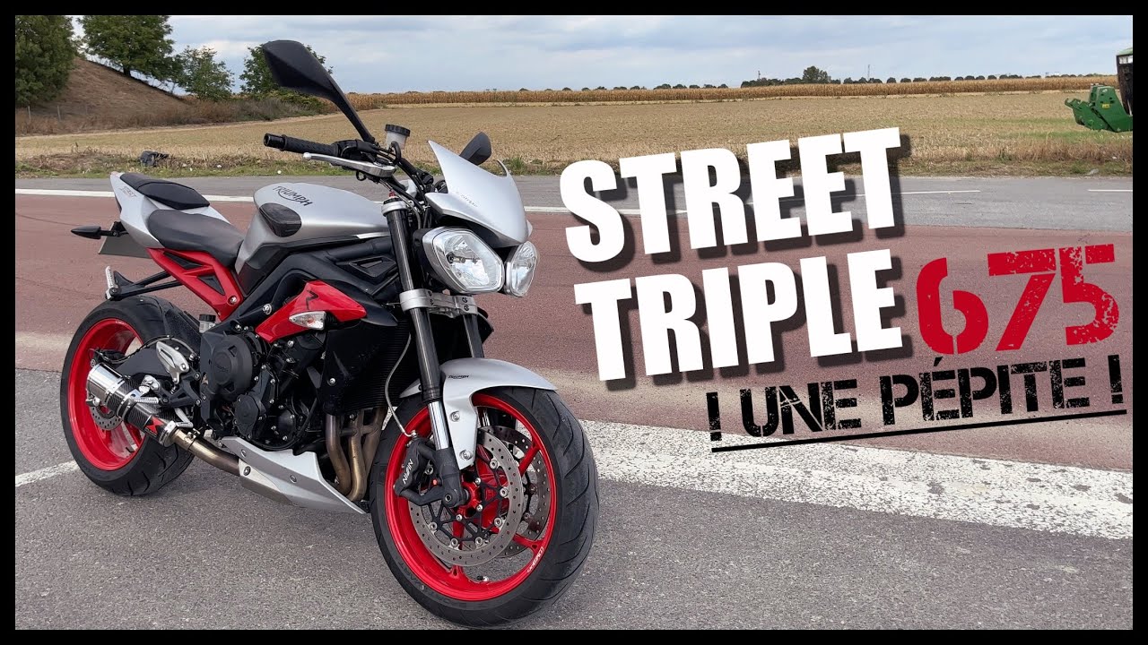 [ TRIUMPH STREET TRIPLE 675 | LA BÊTE À 3 PATTES ]